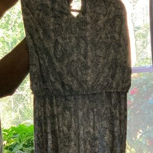 Snake print jumpsuit